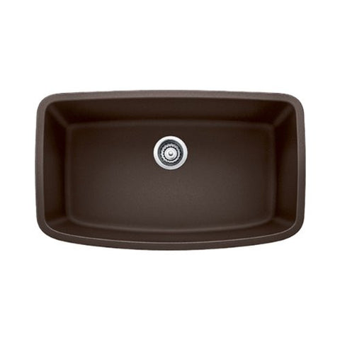 Blanco 441610 Valea Super Undermount Single Bowl Kitchen Sink, Large, Anthracite