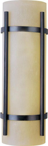 Maxim Lighting 85219WSOI Oil Rubbed Bronze Finished Outdoor Sconce with Wilshire Glass Shades