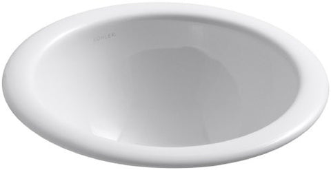 Kohler K-2298-0 Compass Self-Rimming Undercounter Lavatory, White