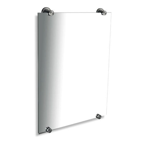 Gatco 1562 Latitude II Minimalist Mirror, Satin Nickel