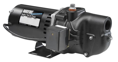 Wayne SWS50 1/2 HP 384 GPH Shallow Well Jet Pump, Cast Iron