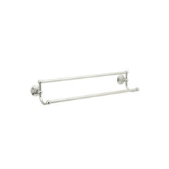 Rohl ROT20/24PN 24-Inch Country Bath Double Towel Bar in Polished Nickel