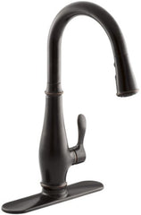 Kohler K-780-2BZ Cruette Pull-Down Kitchen Faucet, Oil Rubbed Bronze