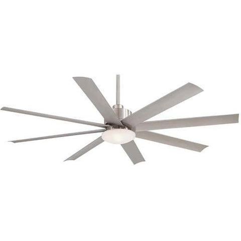 Minka Aire F888-BNW One Light Brushed Nickel Wet Ceiling Fan