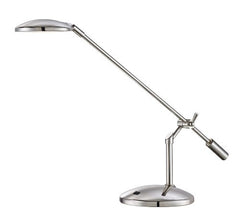 Quoizel Q1295KPK Polished Nickel LED Linear Table Task Lamp