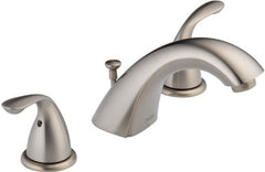 Delta Faucet 3530LF-SSMPU Classic Two Handle Widespread Lavatory Faucet, Stainless