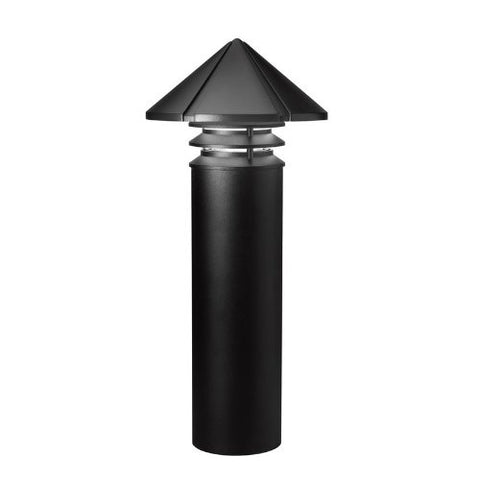 Kichler Lighting 15221AZT Large Roof Conical Head Pathway Light, Textured Architectural Bronze