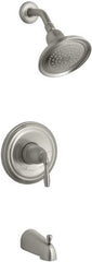 Kohler KT3954EBN Devonshire 1-Handle Rite-Temp Tub and Shower Faucet Trim Kit, Vibrant Brushed Nickel