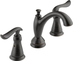 Delta 3594LF-RBMPU Linden Two Handle Widespread Lavatory Faucet, Venetian Bronze