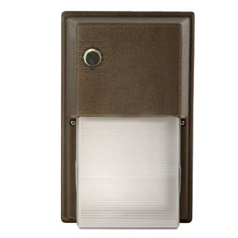 Hubbell Outdoor Lighting NRG-312LU-5K-BZ Perimeter 19W 5000K LED Wallpack, Dark Bronze Finish with Polycarbonate Lens