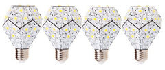 Nanoleaf 1200WL120-4PK 360 LED 10W 1200 Lumen Light Bulb with Leaf, White, 4-Pack