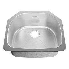 American Standard 18SB.262100.073 Prevoir 23.38-Inch Stainless Steel Undermount Single Bowl Kitchen Sink, Radiant Silk