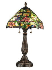 Dale Tiffany TT12364 Trellis Table Lamp, Fieldstone