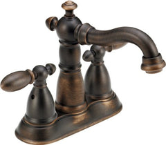 Delta Faucet 2555-RBMPU-DST Victorian Two Handle Centerset Lavatory Faucet, Venetian Bronze