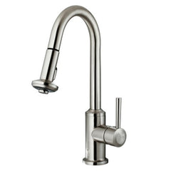 VIGO VG02012ST PullDown Kitchen Spray Faucet, Steel