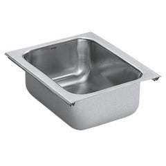 Moen G18450 1800 Series 18-Gauge Single Bowl Undermount Sink, Stainless Steel