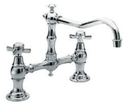 Newport Brass 945/26 940 Series Two-Hole Kitchen Faucet, Polished Chrome