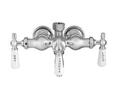 Barclay Leg Tub Diverter Faucet for Cast Iron Tub with Old Style Spigot
