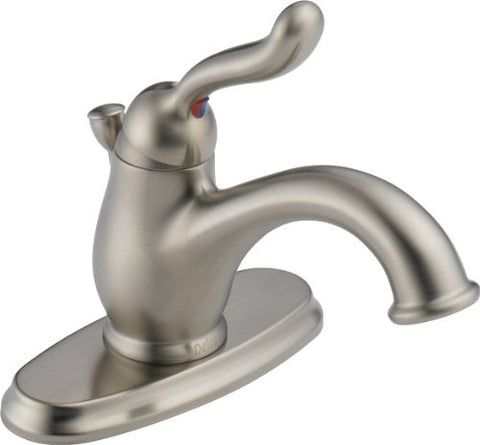 Delta 578-SS-DST Leland Single Handle Centerset Lavatory Faucet, Stainless