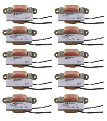 ROBERTSON 2M10014 04827 /B Quik-Pak of 10 277V Magnetic Preheat Start Normal Power Factor Frequency: 60Hz. Fluorescent Ballast for 1 F4T5, F6T5, F8T5